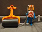 Playmobil bouwvakker met wals (nr.3314), Ophalen of Verzenden, Zo goed als nieuw, Complete set