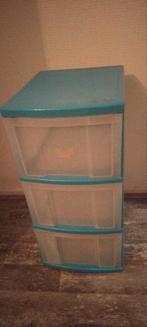 Ladenkastje kast 3 laden 60cm hoog plastic, Huis en Inrichting, Kasten | Ladekasten, Ophalen, Minder dan 50 cm, 3 of 4 laden, Minder dan 100 cm