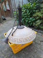 Hanglamp antiek, Huis en Inrichting, Lampen | Hanglampen, Antiek, Gebruikt, 50 tot 75 cm, Ophalen of Verzenden