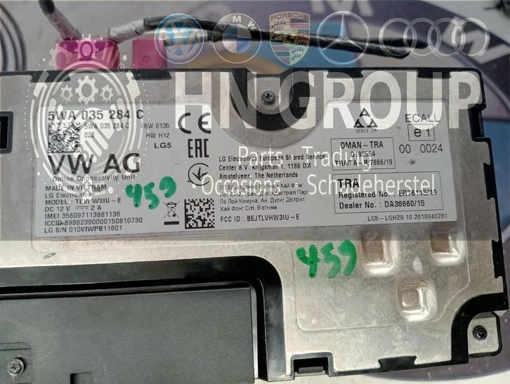 Bluetooth module van een Volkswagen Golf, Auto-onderdelen, Elektronica en Kabels, Volkswagen, Gebruikt, Ophalen of Verzenden