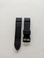 Garmin 22mm quickfit echt lederen band zwart, Ophalen of Verzenden, Nieuw