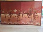 batik kunst doek uit sri Lanka, Antiek en Kunst, Ophalen of Verzenden
