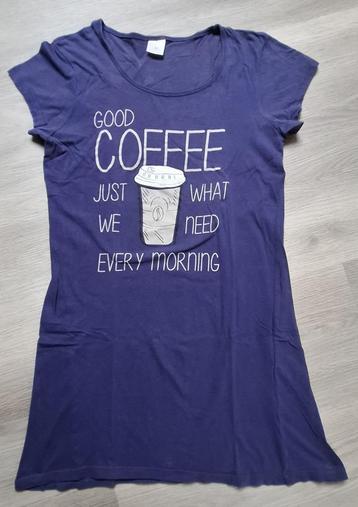 Pyjama, nachthemd blauw 36/S. beschikbaar voor biedingen