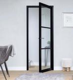 Binnendeur met Kozijn stomp met glas Kant-en-klaar, Niet ingevuld, 80 tot 100 cm, Binnendeur, Niet ingevuld