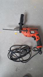 Klopboor black&decker kr55cre, Doe-het-zelf en Verbouw, Gereedschap | Boormachines, Ophalen of Verzenden, Zo goed als nieuw, 600 watt of meer