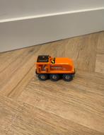 Heel goed oranje Brio locomotief houten trein 33694 motorkap, Ophalen of Verzenden, Zo goed als nieuw