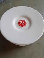 Douwe Egberts koffie schotels/gebaksbordjes 6x, Ophalen of Verzenden, Porselein, Overige stijlen, Kop(pen) en/of Schotel(s)