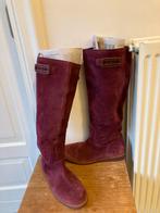 Hoge suede laarzen maat 37 Tommy Hilfiger zgan, Verzenden, Zo goed als nieuw, Rood, Hoge laarzen