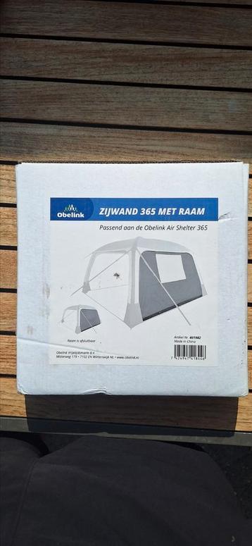 Obelink Air Shelter 365 TC zijwanden (4x) beschikbaar voor biedingen
