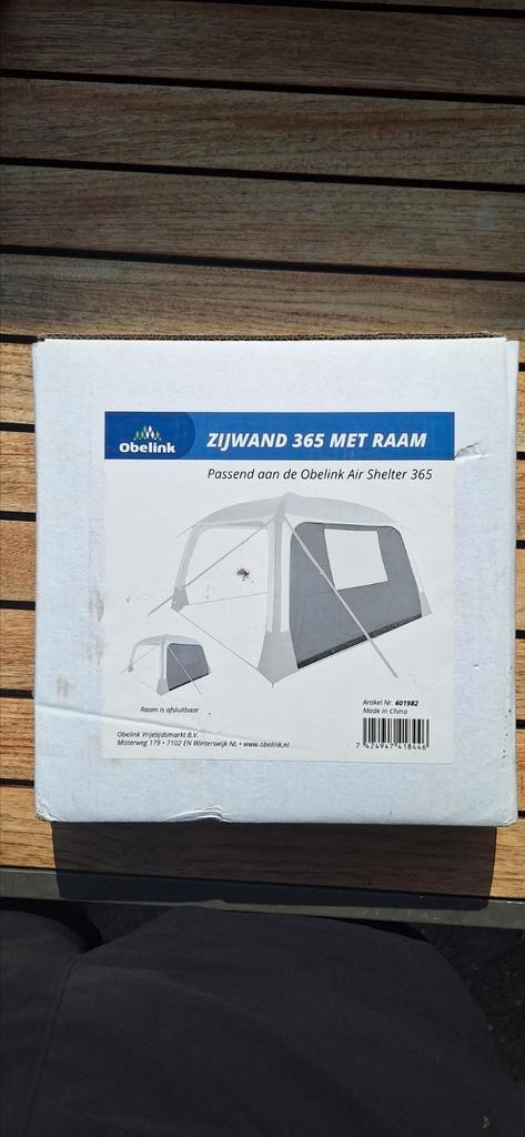 Obelink Air Shelter 365 zijwanden (4x), Caravans en Kamperen, Windschermen, Zo goed als nieuw, Ophalen