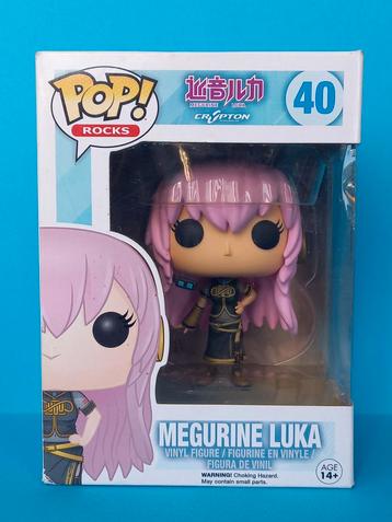 Funko Pop! Rocks Megurine Luka 40 NIEUW minifig beschikbaar voor biedingen