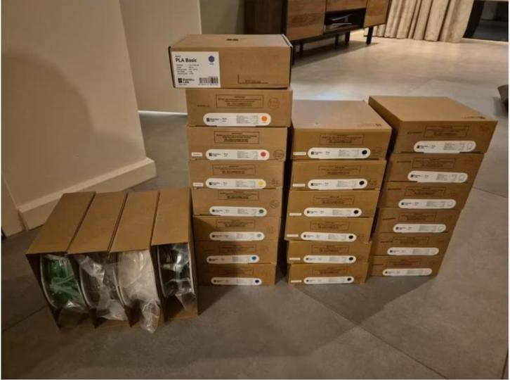 Bambu Lab PLA Refills - Meerdere beschikbaar, Computers en Software, 3D-printerbenodigheden, Nieuw, Ophalen of Verzenden