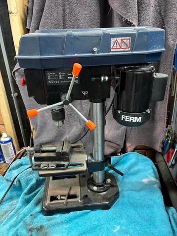 Ferm Kolomboormachine - Werkplaatsmachine beschikbaar voor biedingen
