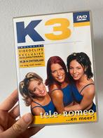 K3 Tele-Romeo DVD - Inclusief exclusief beeldmateriaal!, Cd's en Dvd's, Dvd's | Kinderen en Jeugd, Alle leeftijden, Overige genres