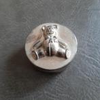 Opbergdoosje potje zilver voor tanden of haarlok, Ophalen of Verzenden, Zo goed als nieuw, Metaal of Blik, Overige thema's