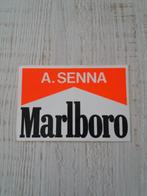 sticker Marlboro A.SENNA, Verzamelen, Stickers, Ophalen of Verzenden, Zo goed als nieuw, Overige typen