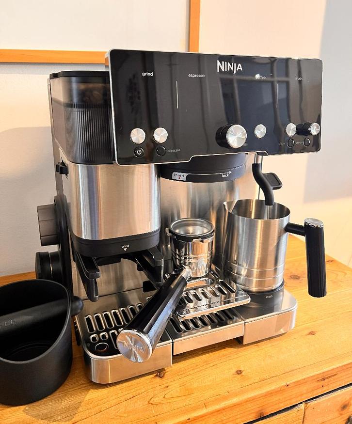 Koffiezetapparaat Ninja Luxe Essential ES501EU, Witgoed en Apparatuur, Koffiezetapparaten, Zo goed als nieuw, Koffiebonen, Koffiemachine