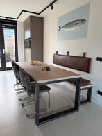 Eettafel, Ophalen, 200 cm of meer, 50 tot 100 cm, Zo goed als nieuw