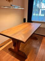Robuuste Kloostertafel van Eikenhout, eiken tafel., Huis en Inrichting, Tafels | Eettafels, Ophalen, Gebruikt, 50 tot 100 cm, 150 tot 200 cm
