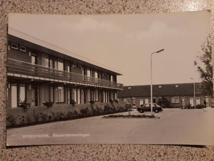 Ansichtkaart Streefkerk - Bejaardenwoningen, Verzamelen, Ansichtkaarten | Nederland, Ongelopen, Zuid-Holland, Ophalen of Verzenden
