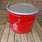 Blik J.S. Polak emmer kruiden opberg bak plantenbak kist, Gebruikt, Bak of Kist, Minder dan 50 cm, Ophalen of Verzenden