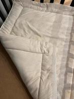 Boxkleed beige streep en stip, Ophalen, Zo goed als nieuw
