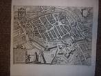 Groningen. Plattegrond Guicciardini. 1582 of 1588, Antiek en Kunst, Ophalen of Verzenden