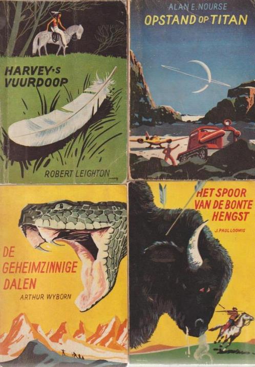 Junior boekjes uit de jaren 50/60 - foto's - omschrijving, Boeken, Kinderboeken | Jeugd | 13 jaar en ouder, Gelezen, Fictie, Ophalen of Verzenden