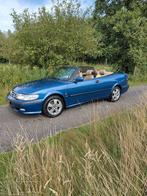 Saab 9-3 2.0 T Cabrio 1998 Blauw, Auto's, Saab, Voorwielaandrijving, 730 kg, 4 cilinders, Cabriolet