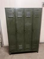Vintage metalen locker kast, Ophalen, Gebruikt
