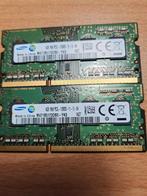 2x 4GB PC3L-12800S DDR3 RAM Geheugen, Computers en Software, RAM geheugen, Gebruikt, DDR3, Ophalen of Verzenden, Laptop