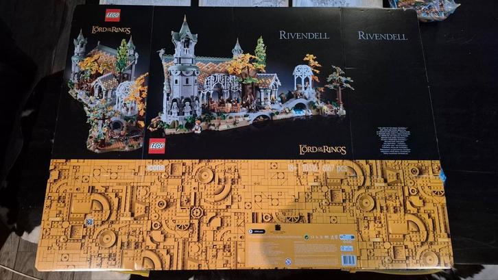Lego Lord Of The Rings Rivendell (10316) compleet, Kinderen en Baby's, Speelgoed | Duplo en Lego, Zo goed als nieuw, Ophalen