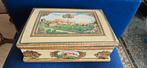 Vintage Antieke Engelse Kasteel Blik, Antiek en Kunst, Antiek | Tin, Ophalen of Verzenden