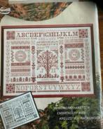 BORDUURPAKKET LANARTE MERKLAP ZELDZAAM, Verzenden, Nieuw, Handborduren, Borduurpakket