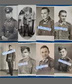 Duitse WO2 fotos postkaart formaat Heer- Wehrmacht soldaten, Ophalen of Verzenden, Duitsland, Foto of Poster