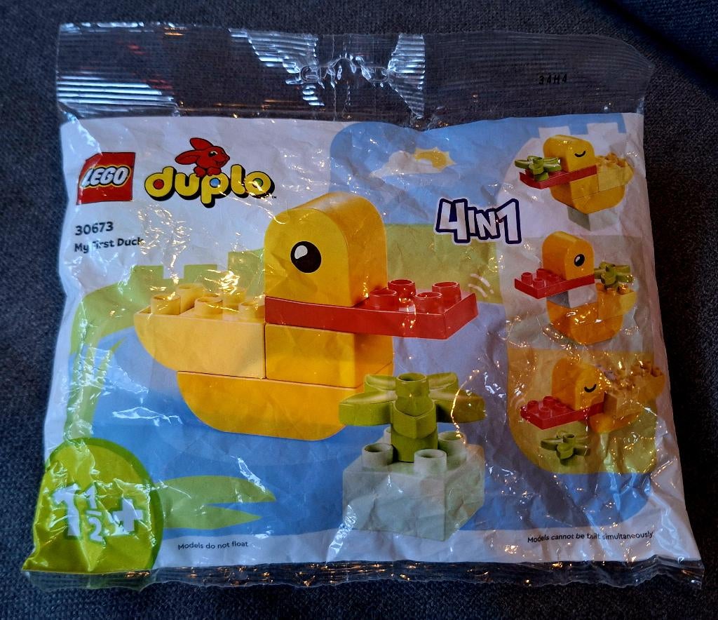 LEGO Duplo 30673 Mijn eerste eendje (Polybag) >NIEUW<, Ophalen of Verzenden, Nieuw, Complete set, Duplo