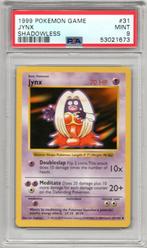 Jynx Shadowless Psa 9 Base set 1999, Ophalen of Verzenden, Zo goed als nieuw, Losse kaart
