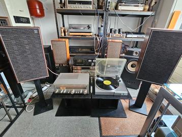Vintage stereo set.  beschikbaar voor biedingen