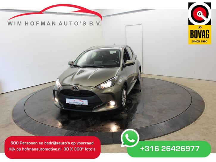 Mazda 2 Hybrid 1.5 Agile Camera Carplay Stuur verw, Auto's, Mazda, Bedrijf, Te koop, ABS, Achteruitrijcamera, Adaptive Cruise Control
