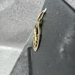 Gouden Hanger | 14k | 1,6g | Sterrenbeeld Leeuw rond| 397364, Gebruikt, Overige voorstellingen, Ophalen of Verzenden, Goud