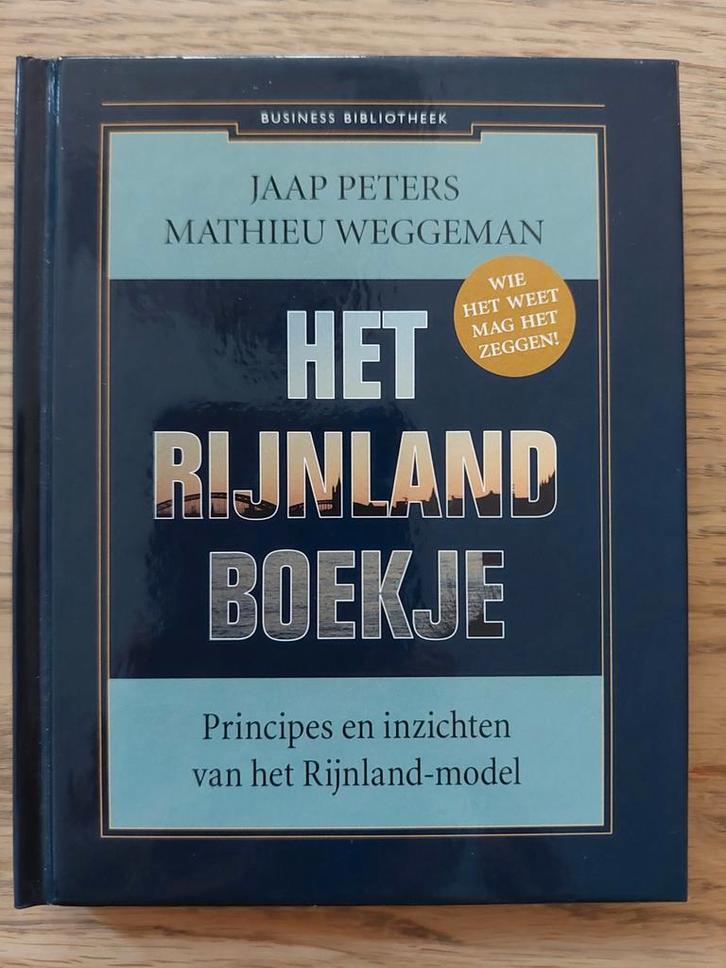 Het Rijnland Boekje - Peters & Weggeman isbn 9789047002093, Boeken, Economie, Management en Marketing, Zo goed als nieuw, Management