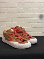 Nike Blazer Sacai - British Tan - Size 45, Kleding | Heren, Schoenen, Bruin, Nike, Ophalen of Verzenden, Sneakers of Gympen