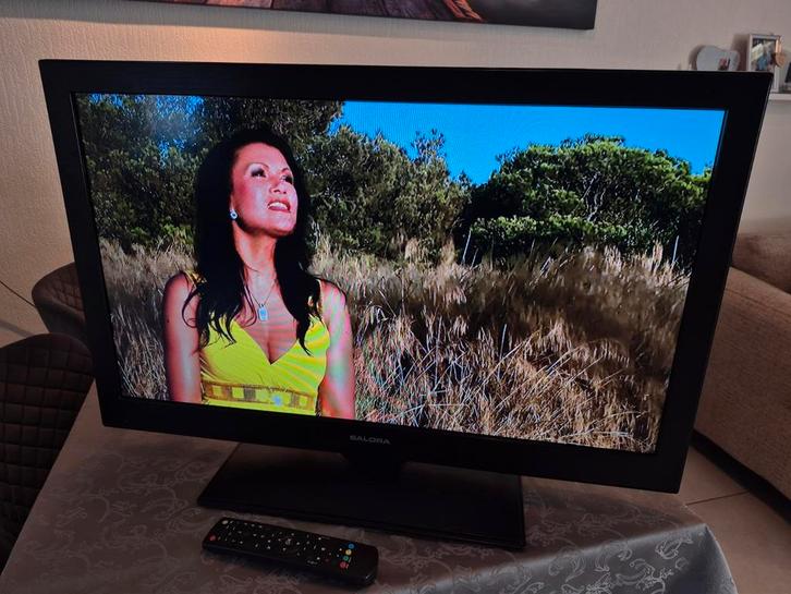 Salora TV met ingebouwde dvd speler 32 inch, Audio, Tv en Foto, Televisies, Gebruikt, LCD, 40 tot 60 cm, HD Ready (720p), Overige merken
