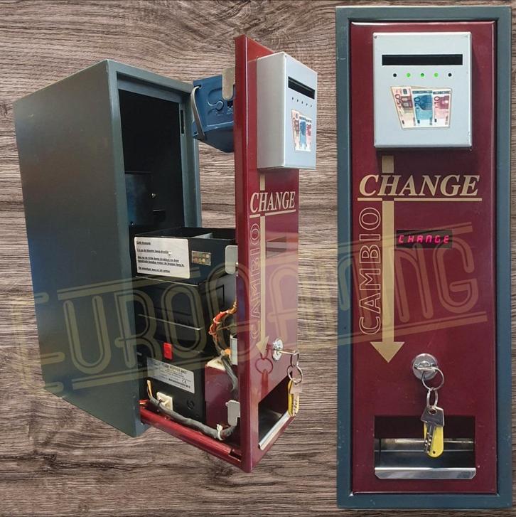 Cambio Muntwisselaar Ideaal Voor In Mancave Of Speeltuin, Verzamelen, Automaten | Gokkasten en Fruitautomaten, Gebruikt, Ophalen