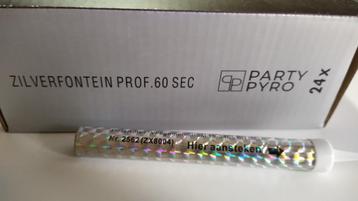 IJsfonteinen 60 seconden Party Pyro 24 stuks per doosje. CE beschikbaar voor biedingen
