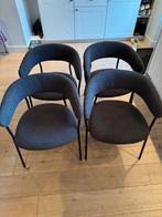 Eetkamer stoelen Kwantum, Huis en Inrichting, Ophalen, Zo goed als nieuw, Bruin, Vier