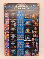 Metalen Vintage style nintendo Mega man 30L x 20B, Ophalen of Verzenden, Zo goed als nieuw