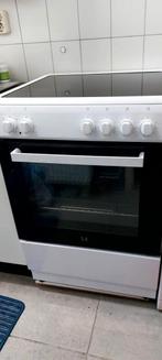 Witte vrijstaande oven met grill, Witgoed en Apparatuur, Ovens, 45 tot 60 cm, Gebruikt, Hete lucht, Ophalen of Verzenden