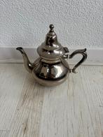 Antiek verzilverd theepotje van Daalderop Holland, Ophalen of Verzenden, Zilver