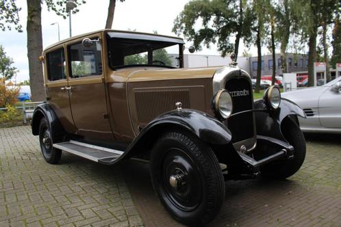 Citroën AC4 Saloon GERESTAUREERD! UNIEKE AUTO! (bj 1929), Auto's, Oldtimers, Bedrijf, Te koop, Citroën, Benzine, Overige carrosserieën